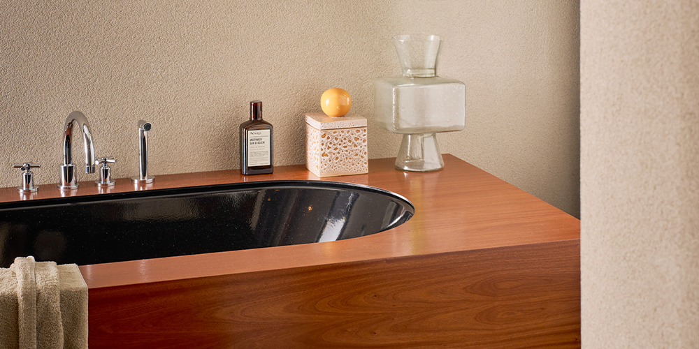 A holiday feeling in your bathroom: soft styling ideas for everyday rituals