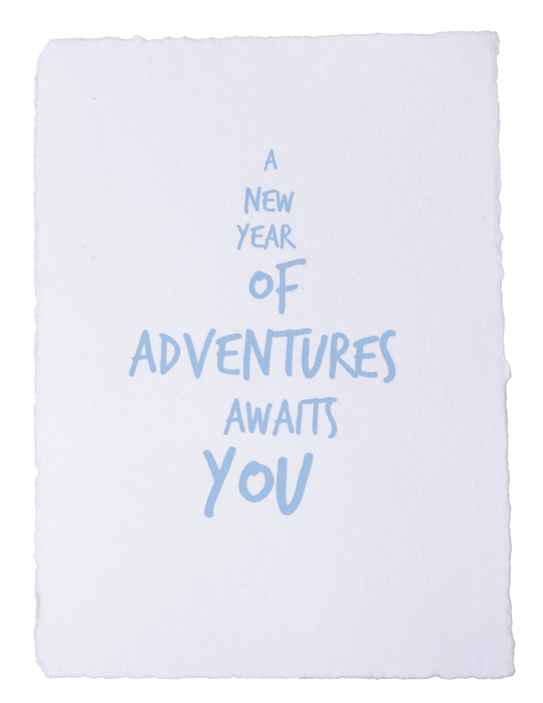 Cartes de vœux avec enveloppe - Aventures