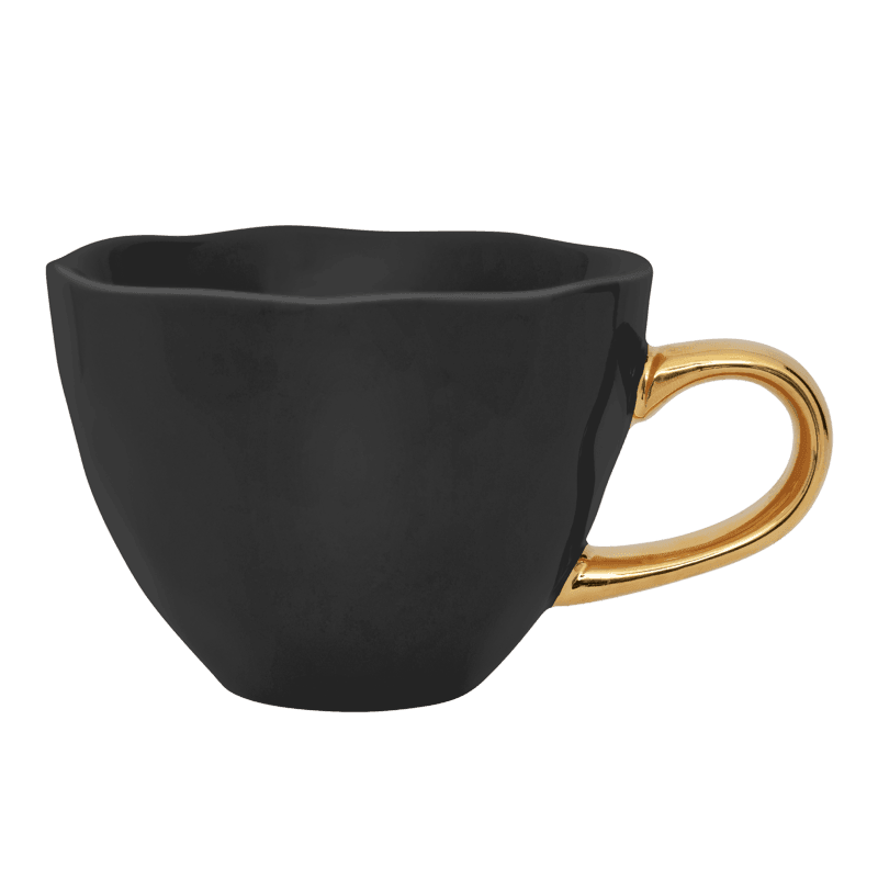 Good Morning cup Cappuccino / Tea Ø11 cm - Black