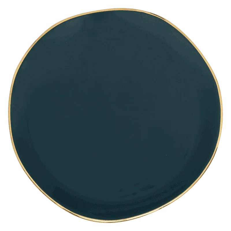 Good Morning plate Ø17 cm - Blue Green - Urban Nature Culture