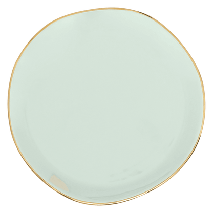 Good Morning plate Celadon