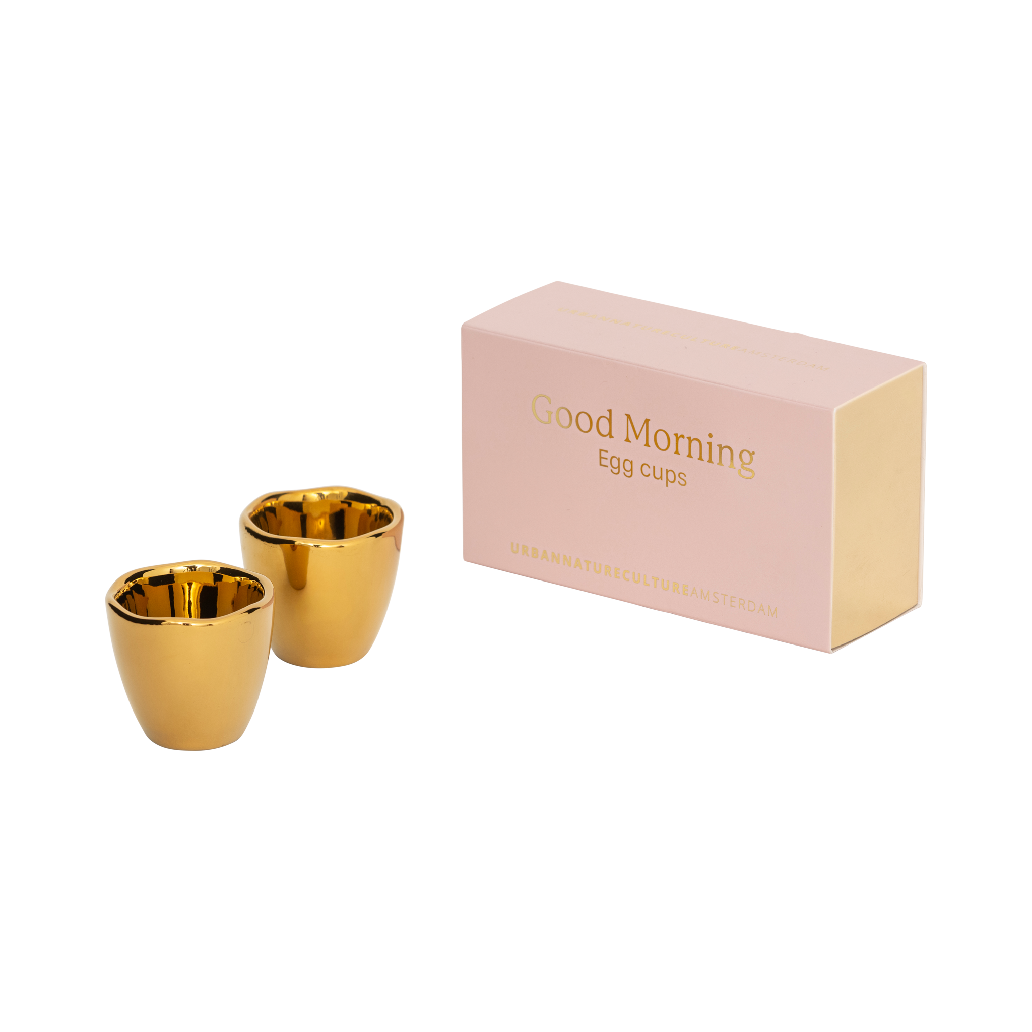 Good Morning egg cup, Set of 2, in gift pack