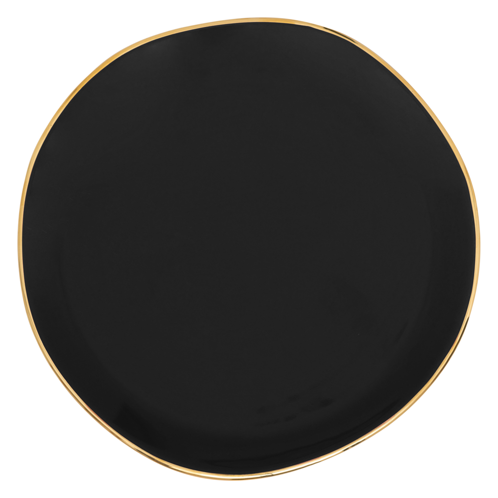 Good Morning plate Ø17 cm - Black