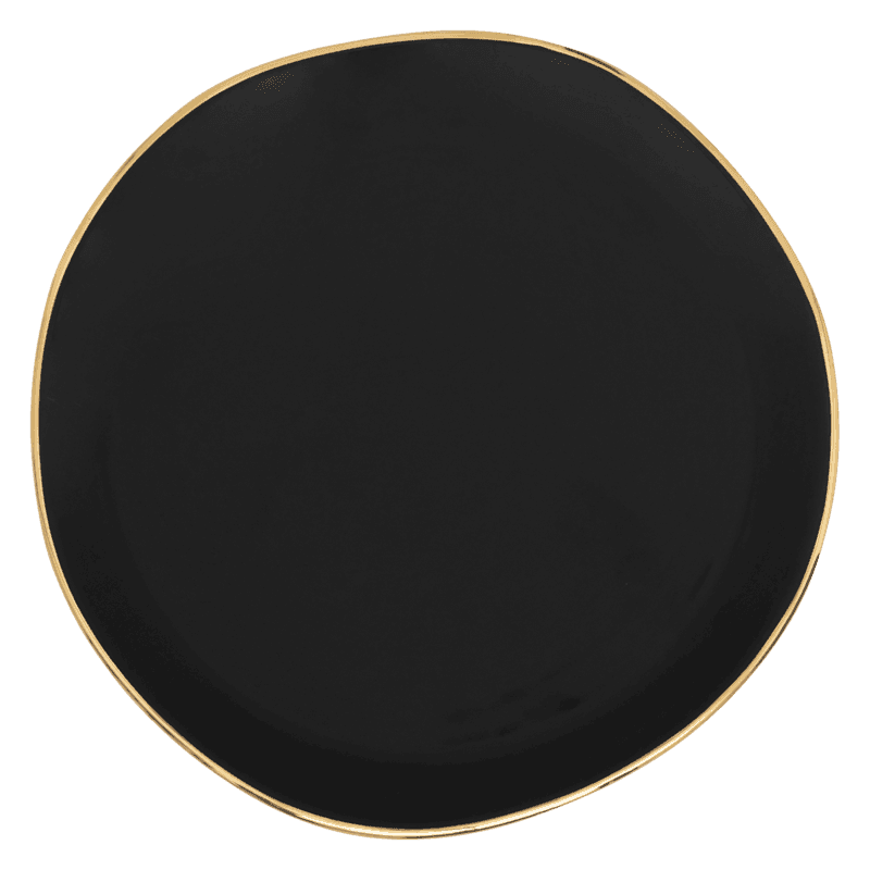 test plate Ø17 cm - Black