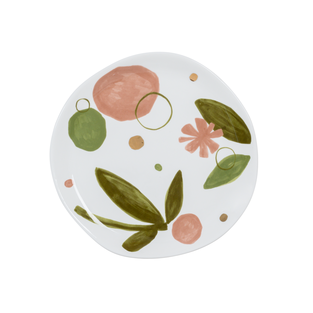 Good Morning plate Expressive