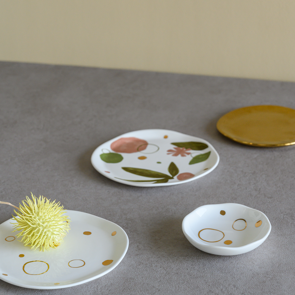 Good Morning plate Expressive