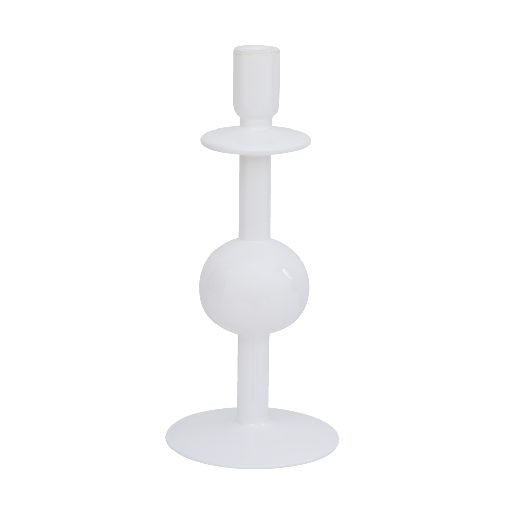 Kerzenhalter Recycled Glass Bulb, 30cm