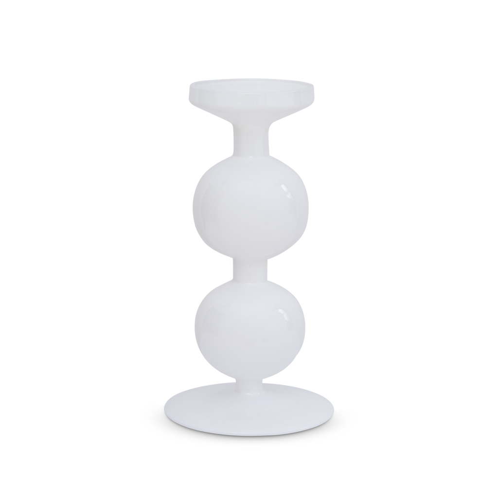 Kerzenhalter Recycled Glass Bulb, 25cm