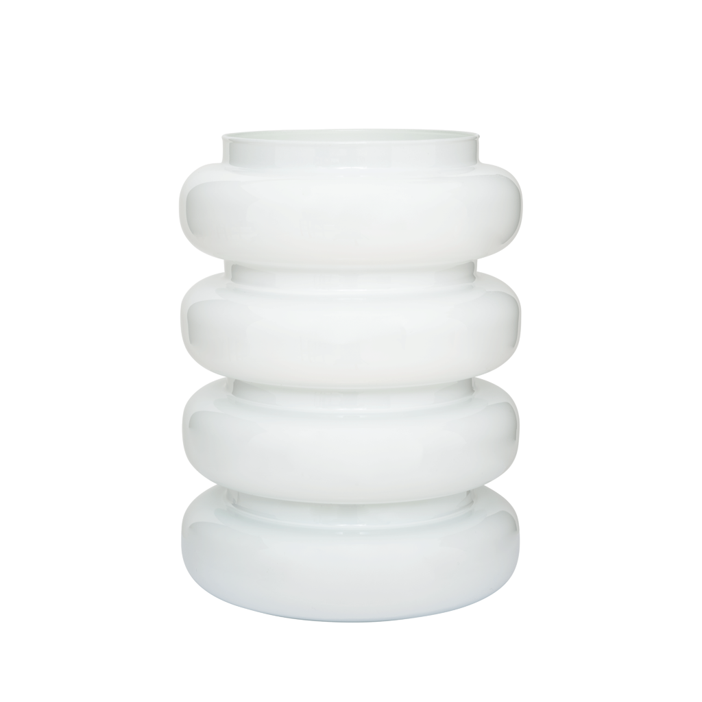 Blumenvase Recycled Glass Bulb