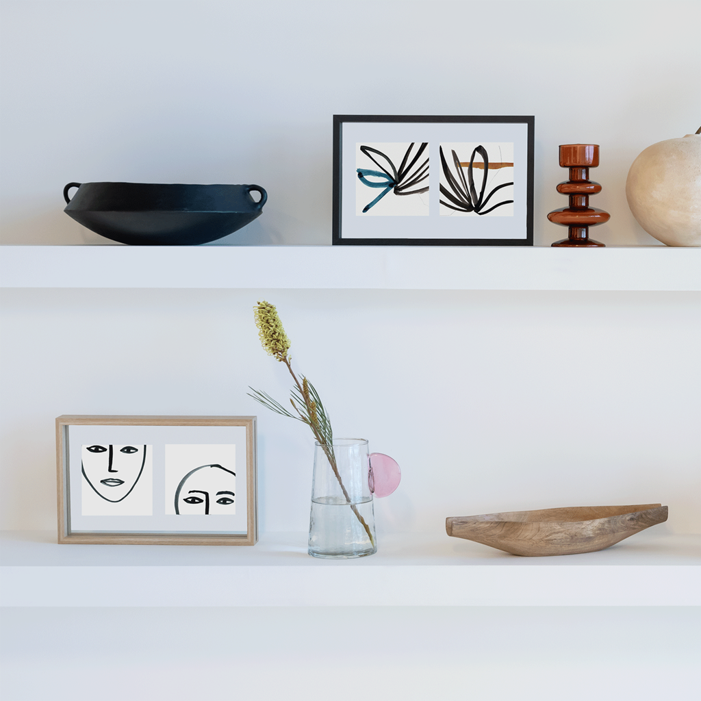 Fotolijst Floating Minimalism Double Black