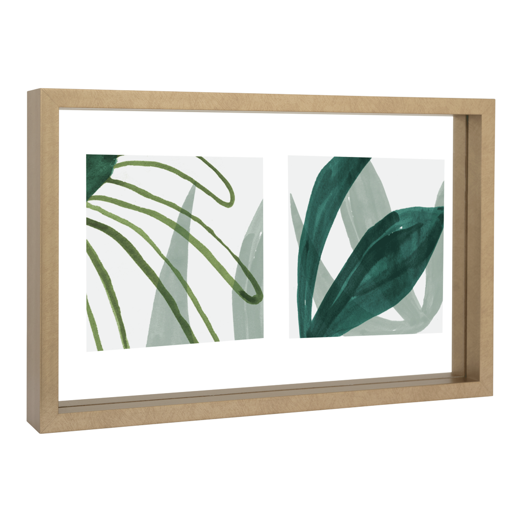 Fotolijst Floating Double Gold