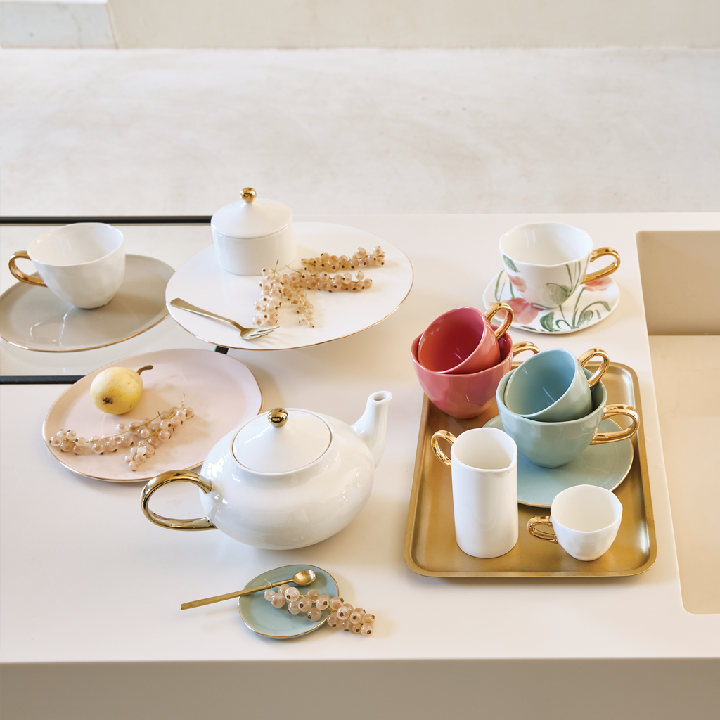 Good Morning kopje Cappuccino / Tea Ø11 cm - Brandied Apricot