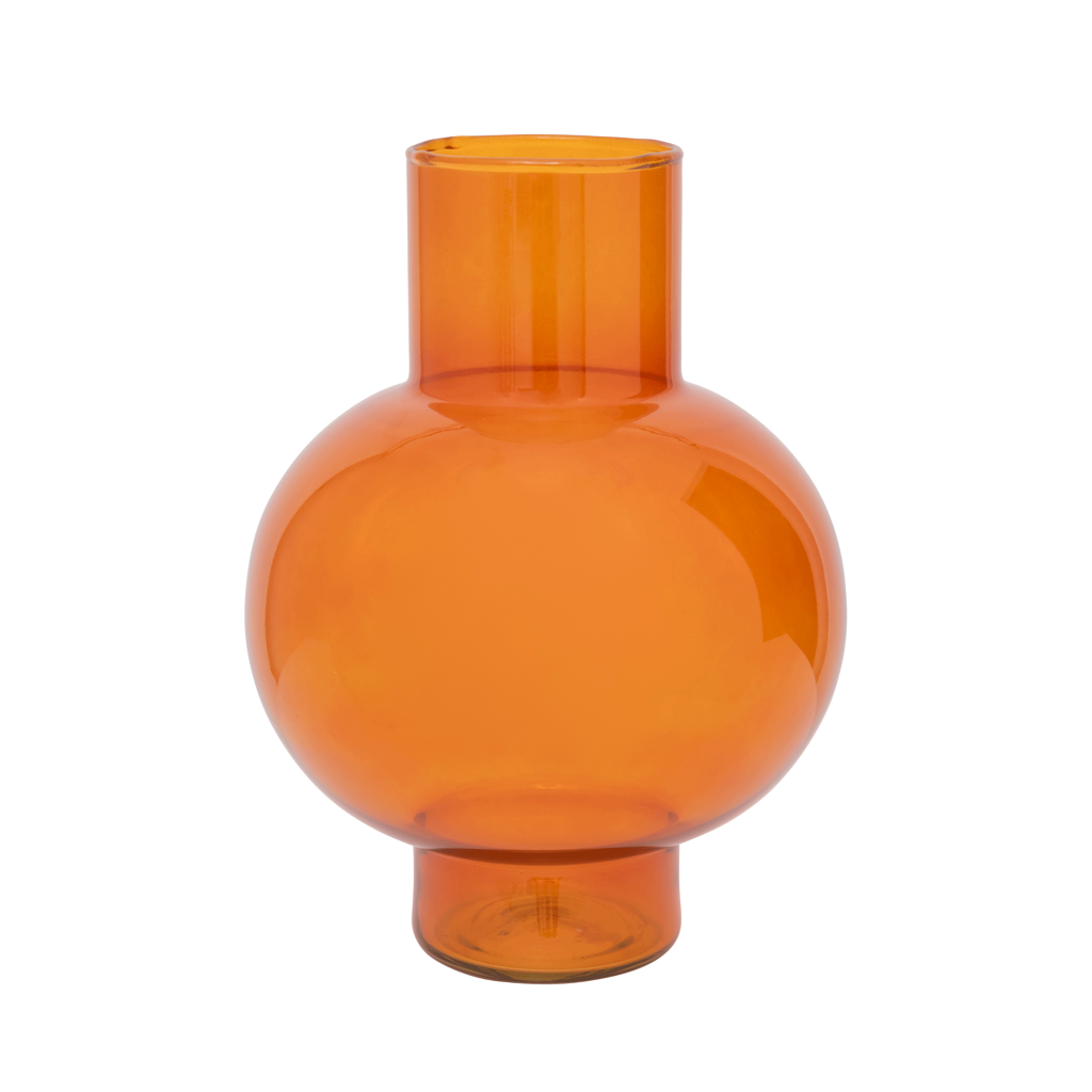 Vase Recycled Glass Tummy A