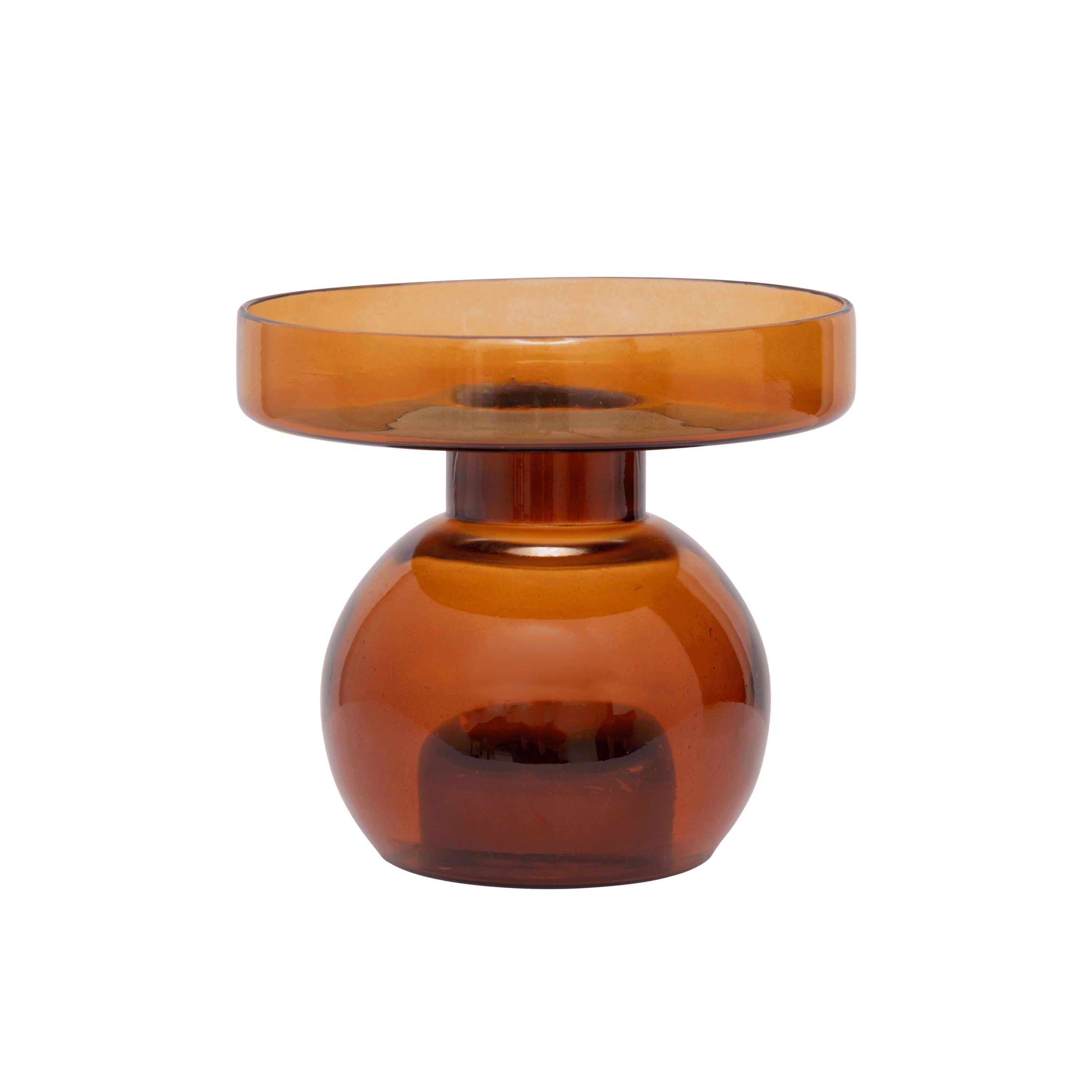 Tealight holder Both Sides Apricot Orange - Urban Nature Culture