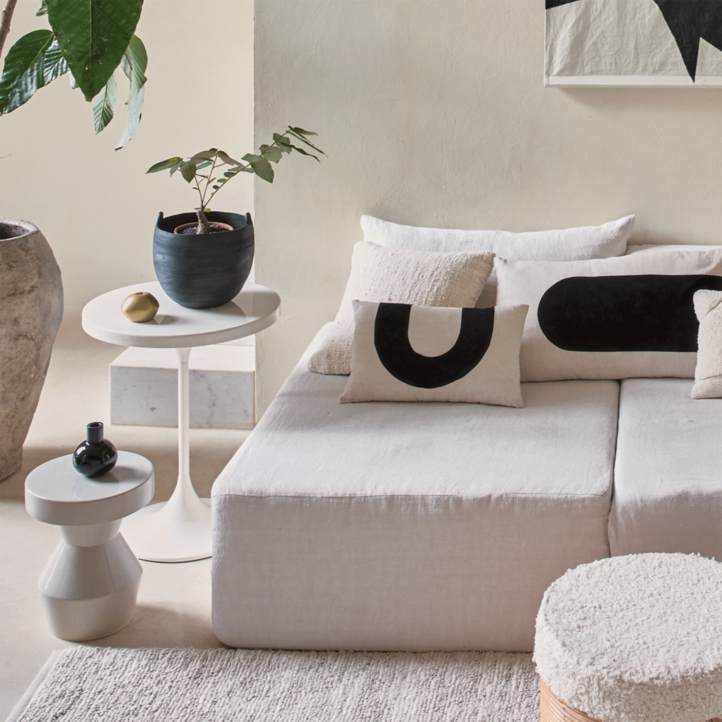 Candle holder Bubble Black, S