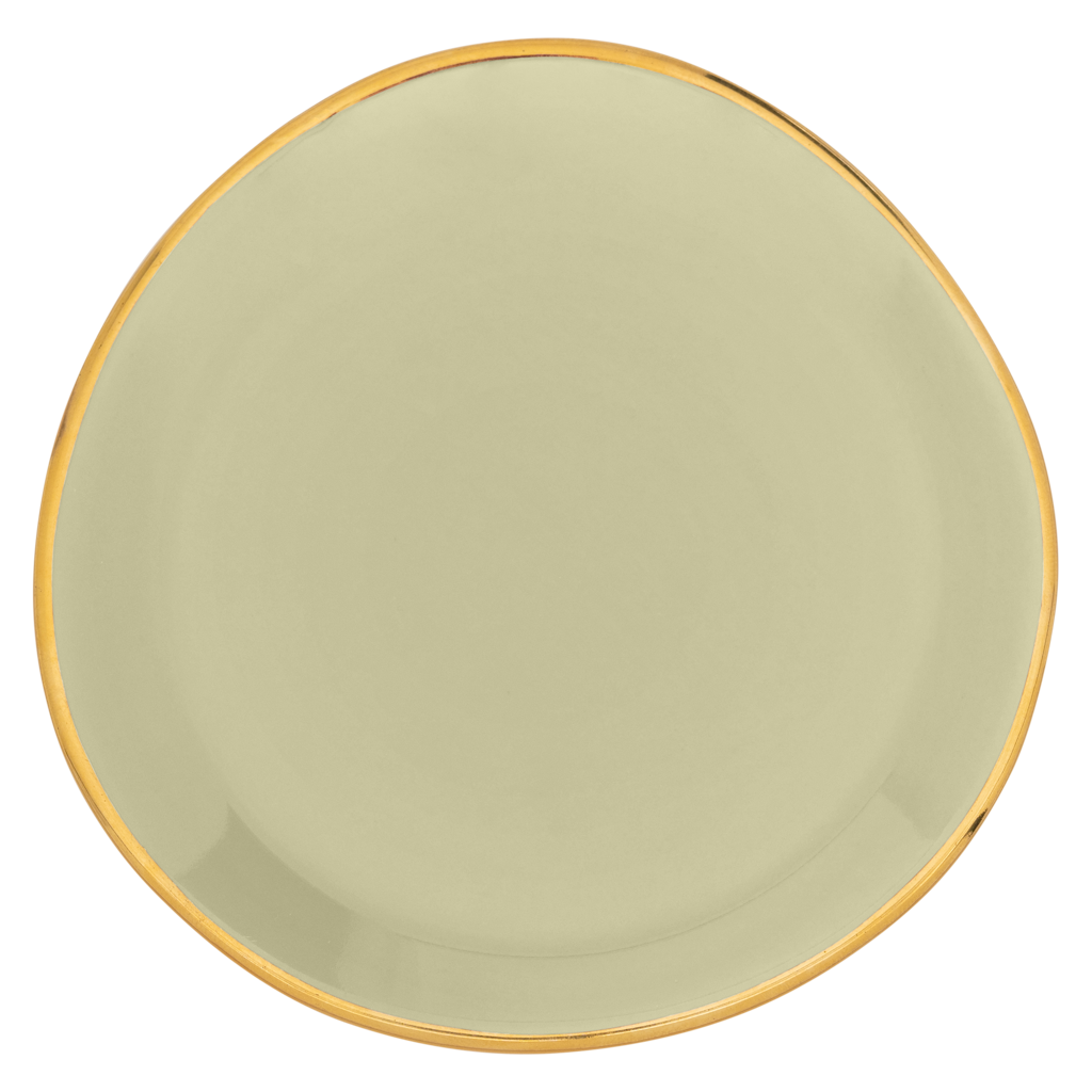 Good Morning plate Ø9 cm - Pale Green