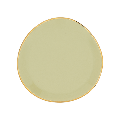 Good Morning plate Pale Green