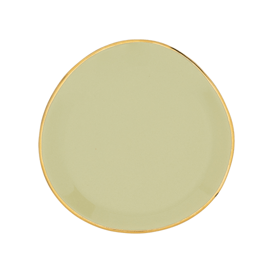 Good Morning plate Pale Green