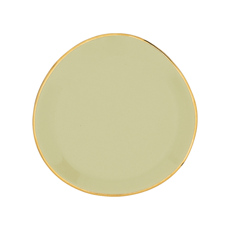 Good Morning plate Ø9 cm - Pale Green