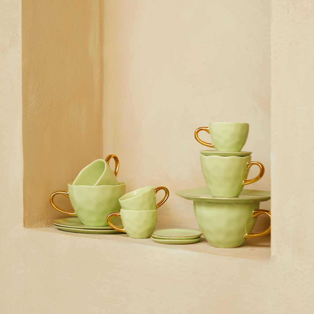 Good Morning plate Ø17 cm - Pale Green