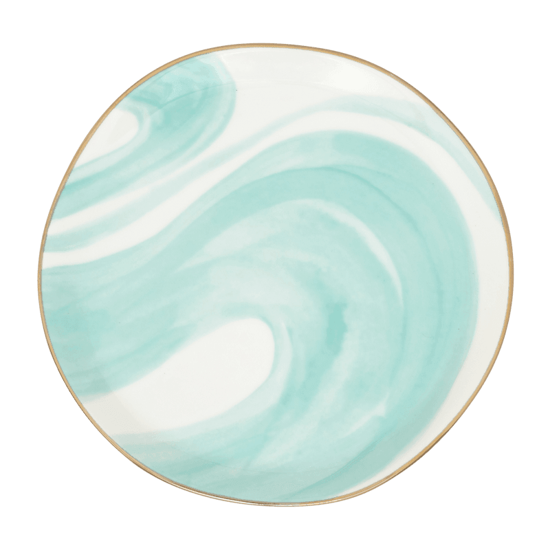 test plate Ø17 cm - Emerald Green