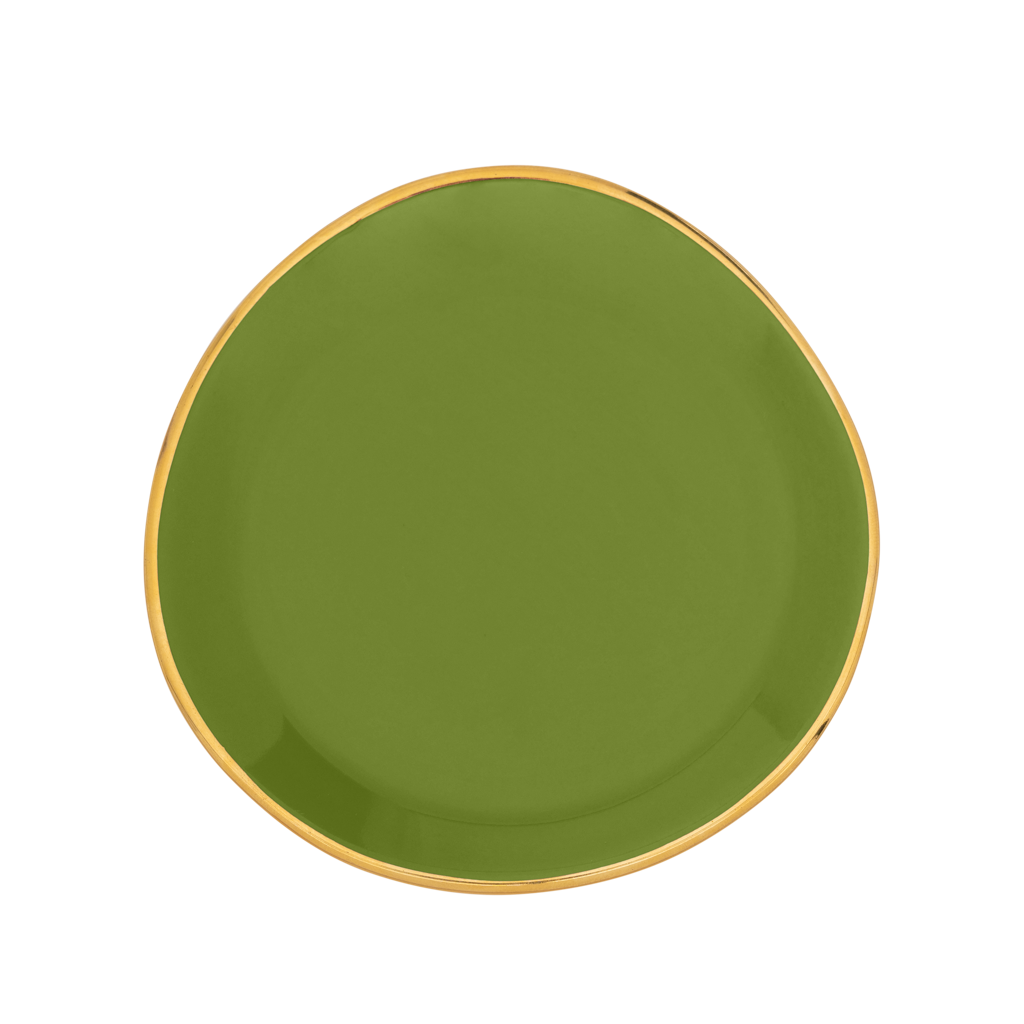 Good Morning plate Ø9 cm - Ever Green Sprig