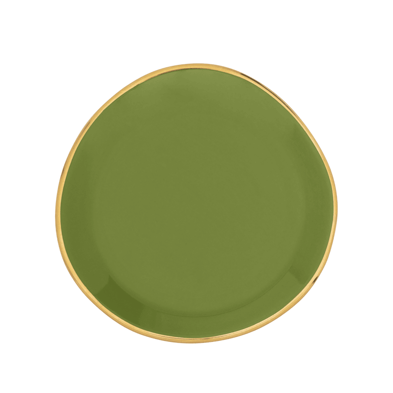 Good Morning plate Ø9 cm - Ever Green Sprig