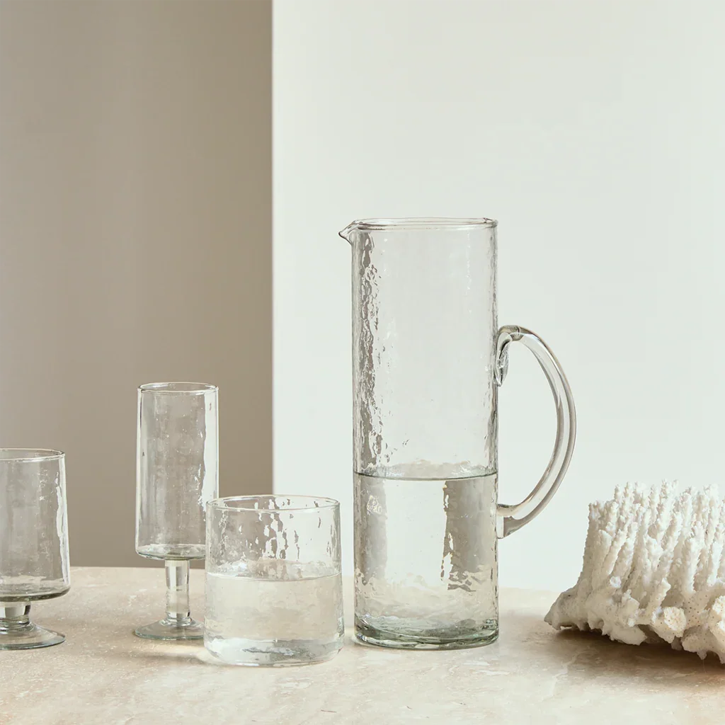 Tumbler Hammered Transparent | Urban Nature Culture