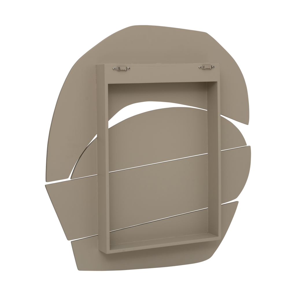 Wanddeko Wood Block Fog