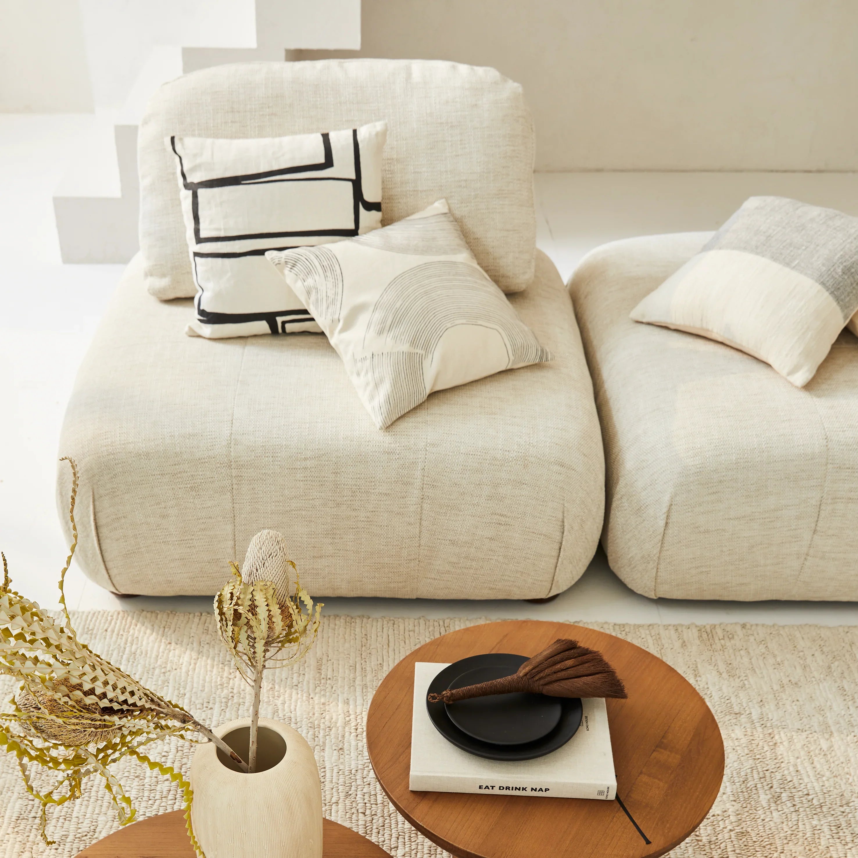 Modular sofa natural - Urban Nature Culture