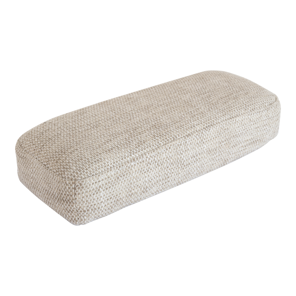 Armrest modular sofa natural