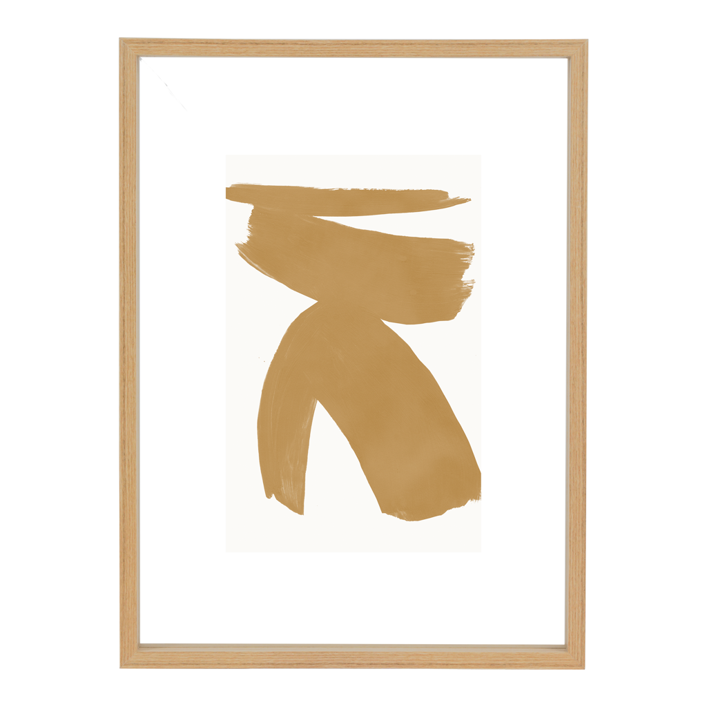 Photo frame floating L, Aesthetic Natural