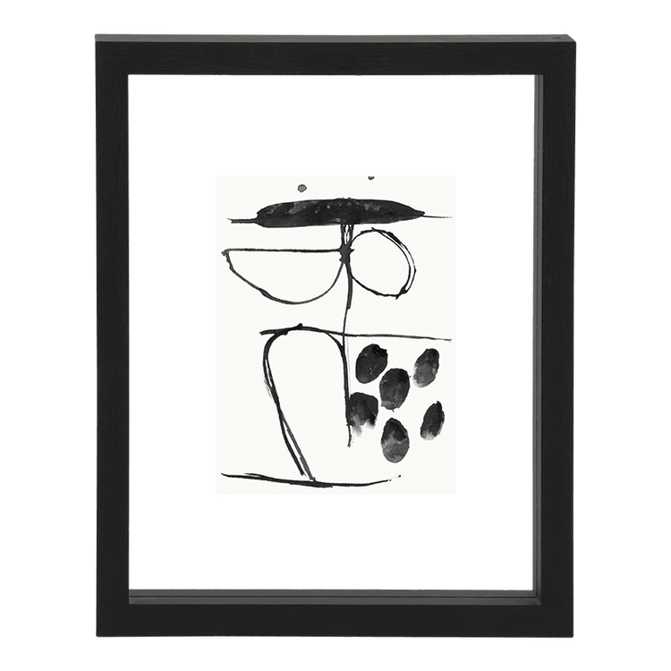 photo frame Floating Minimalism black, S