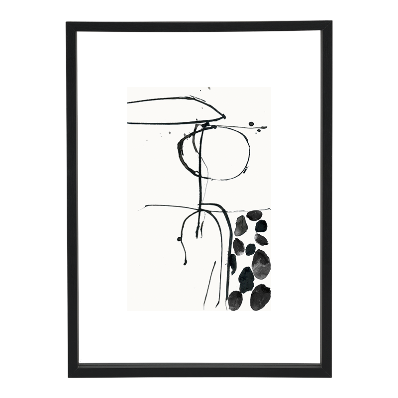 Photo frame Floating Minimalism L, Black