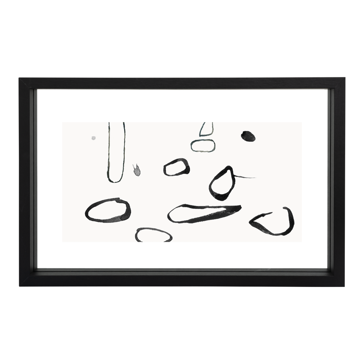 Photo frame Floating Minimalism Double, Black