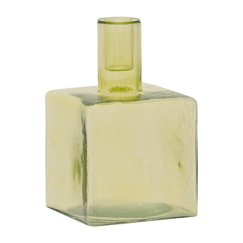 Candle holder Cubico Pale Green - Urban Nature Culture