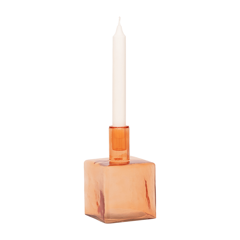 Candle holder Cubico Pumpkin