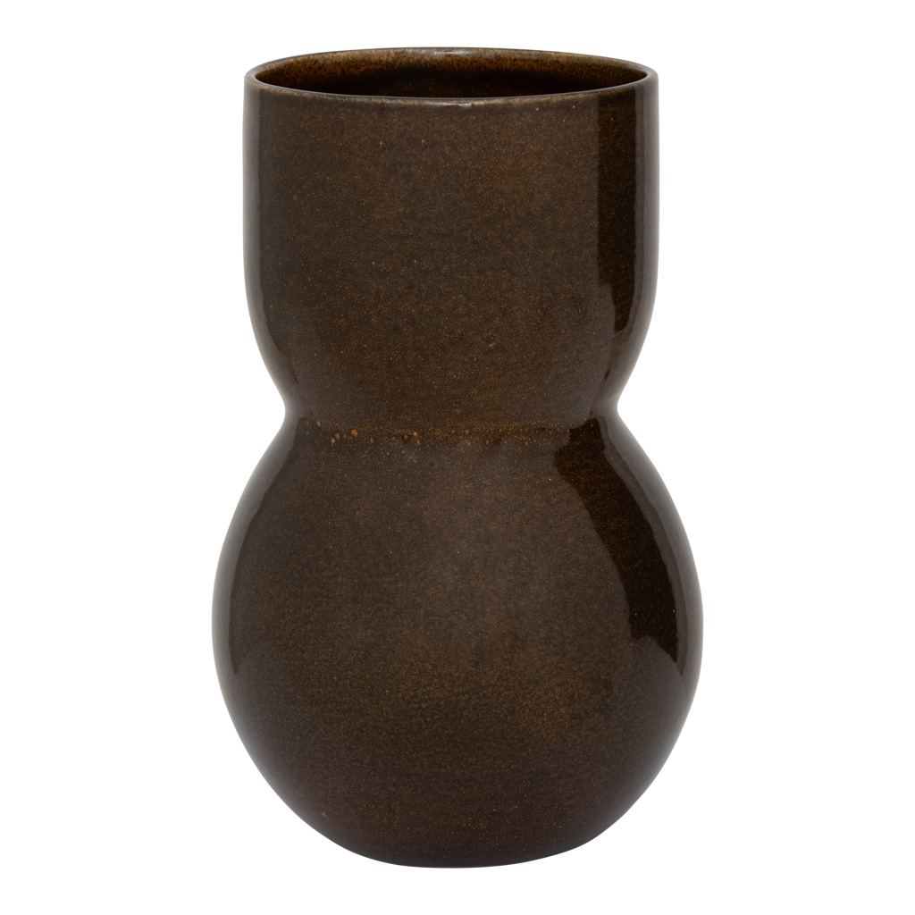 Vase Noan marron du centre-ville