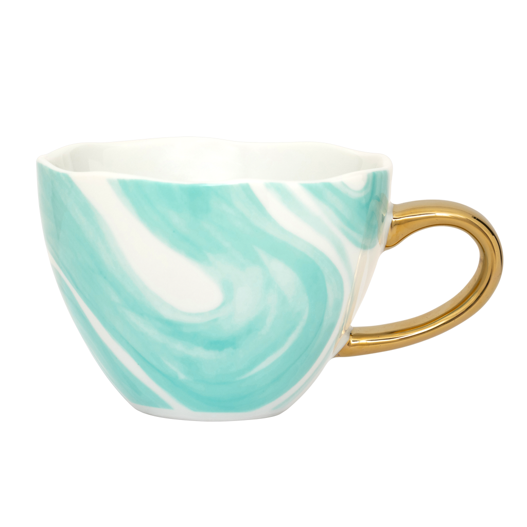 Good Morning Kopje Cappuccino / Tea Ø11 cm - Emerald Green