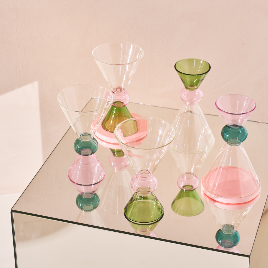 Wine glass Ayo, Pale Green