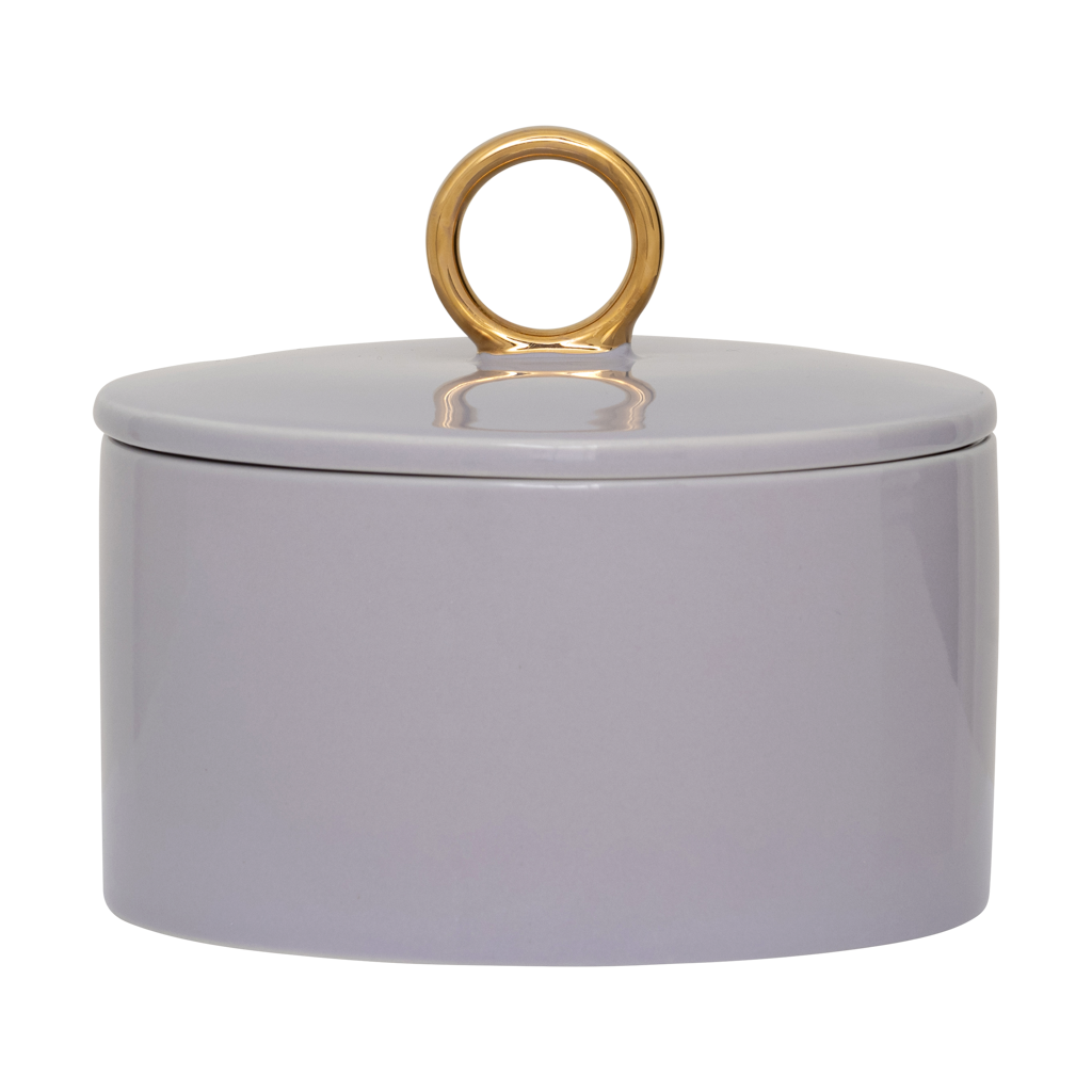 Good Morning storage jar Lila