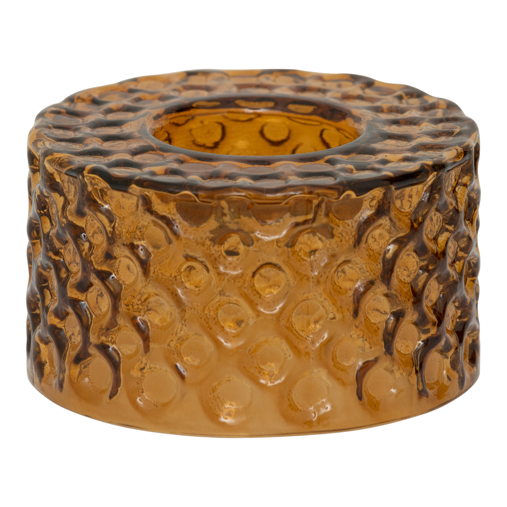 Tealight holder Belo Golden Orange