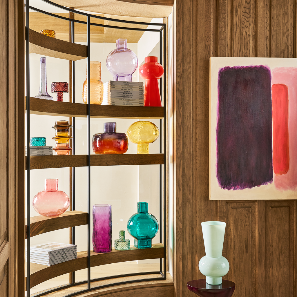 Tealight holder Belo Golden Orange