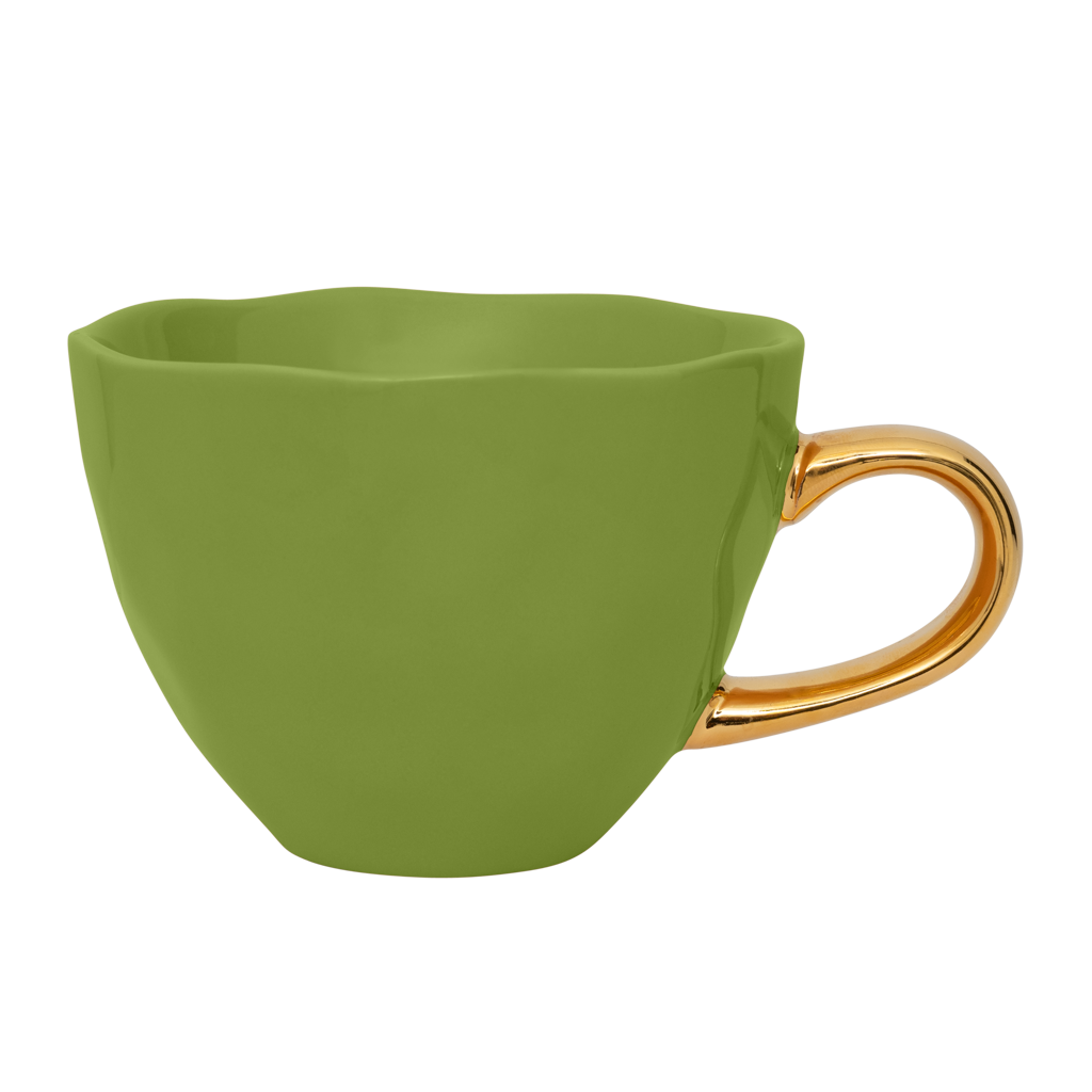 Good Morning Kopje Cappuccino / Tea Ø11 cm - Ever Green Sprig