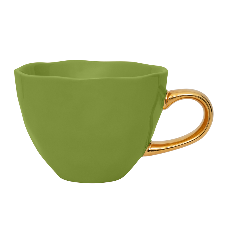 Good Morning cup Cappuccino / Tea Ø11 cm - Ever Green Sprig