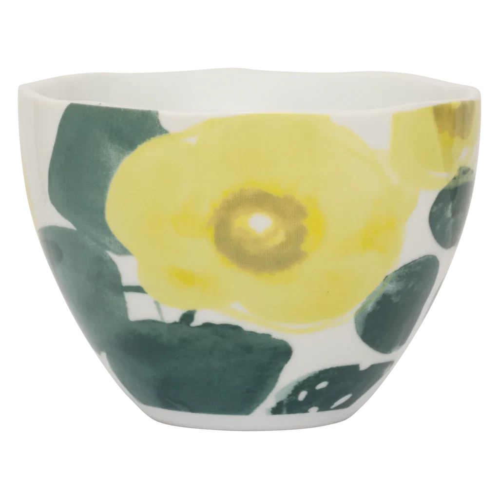Good Morning cup Cappuccino/Tea Floral Art Ø11 cm - Limelight - Urban Nature Culture