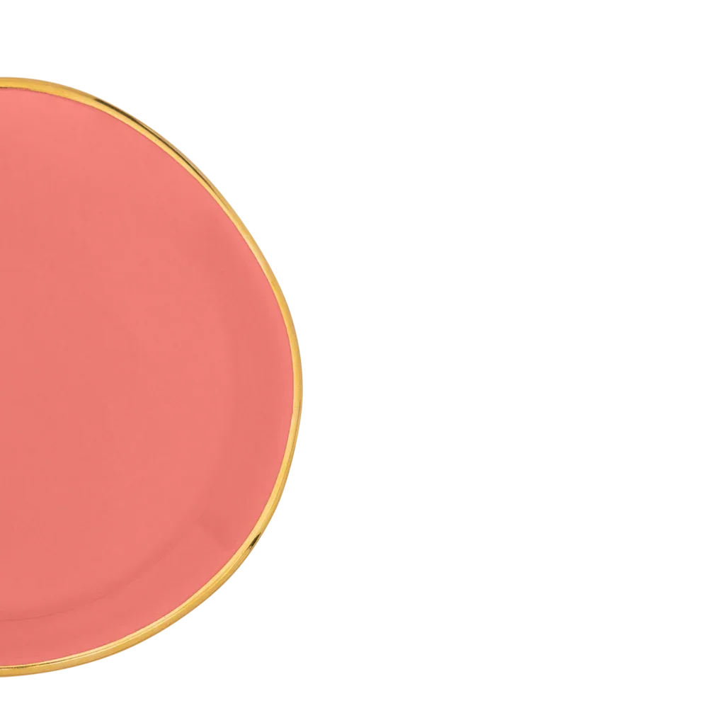 Good Morning plate Ø9 cm - Burnt Coral - Urban Nature Culture