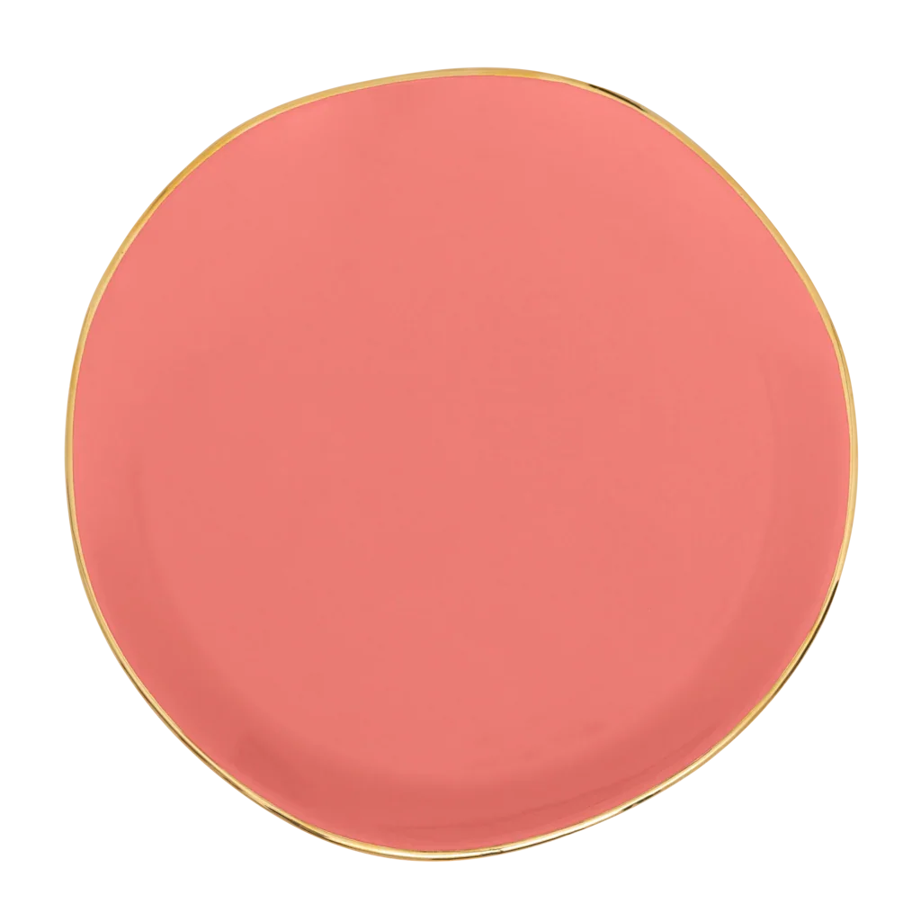 Good Morning plate Ø17 cm - Burnt Coral - Urban Nature Culture