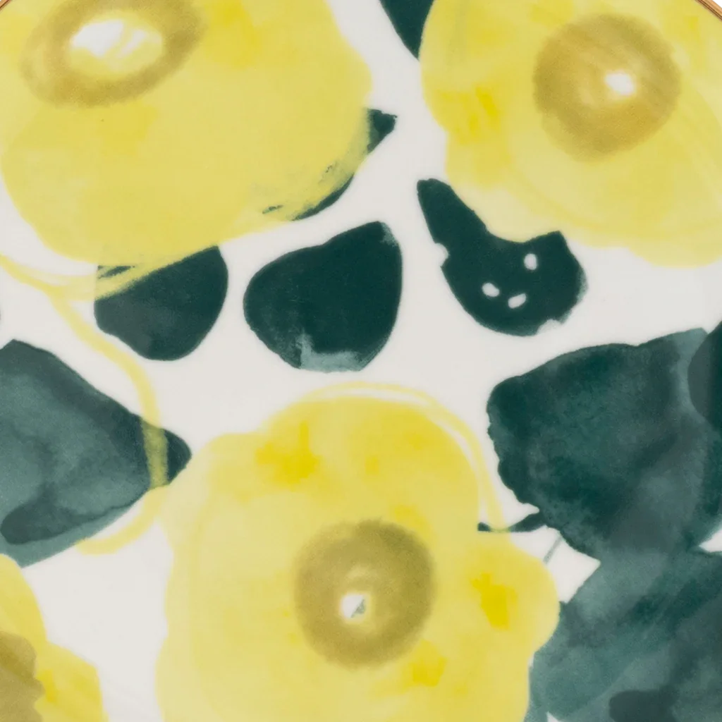 Good Morning plate Floral Art Limelight - Ø17 cm - Urban Nature Culture