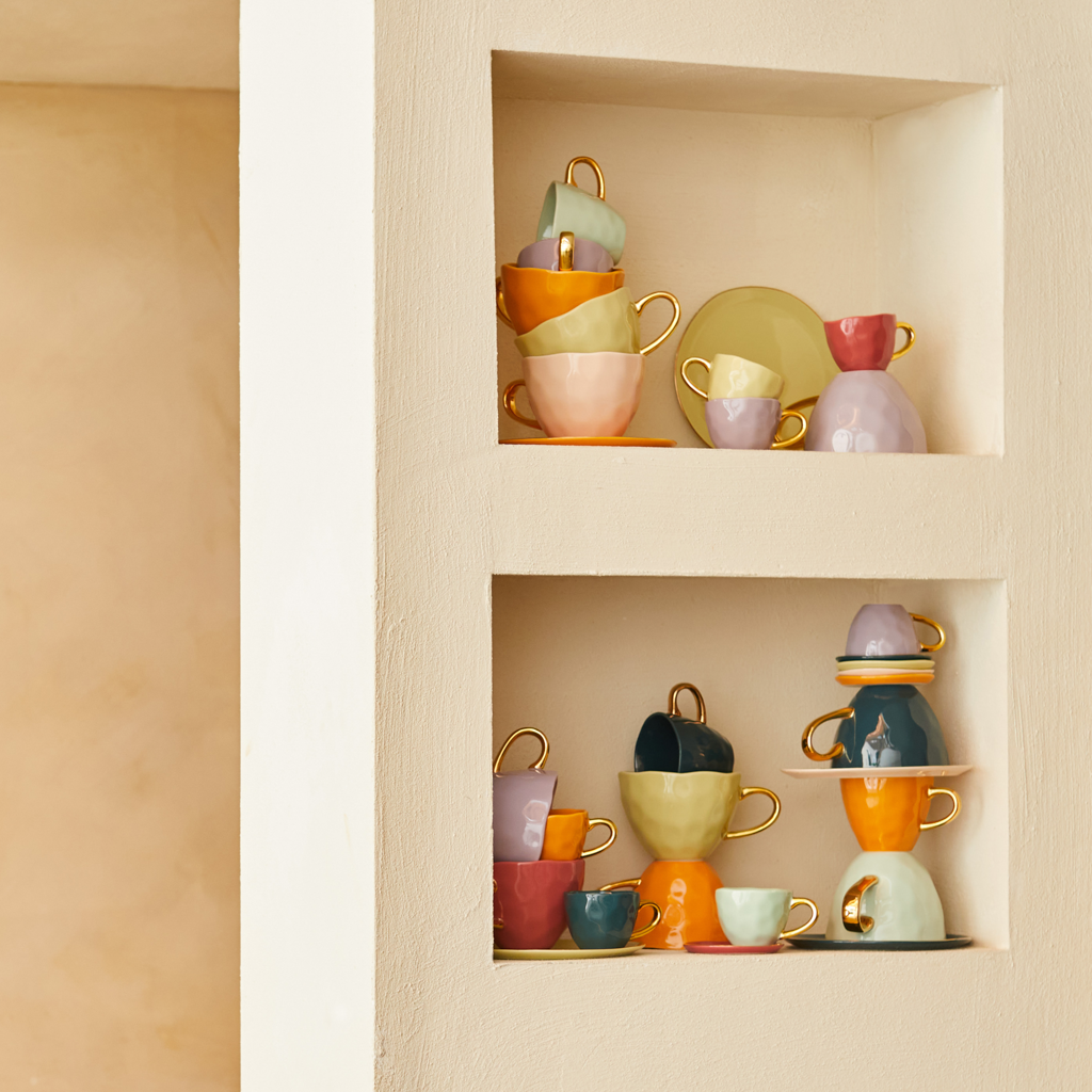 Good Morning bord Daylily, Ø17 Cm